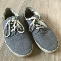 TOMS schoenen blauw met veter - maat 41