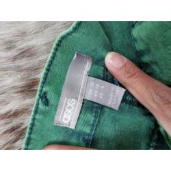 Stoer acid broek 38 hoge taille