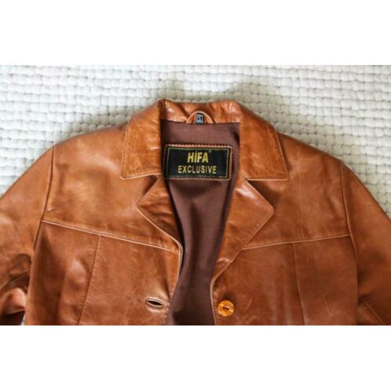 Leren Hifa Exclusive Jas (S) winterjas