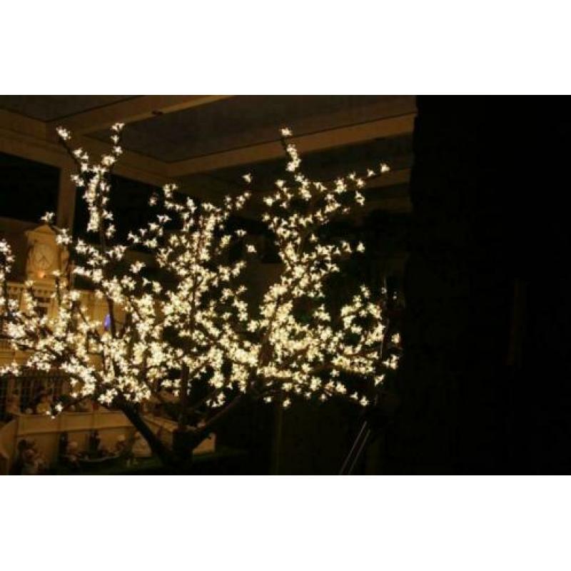 Led verlichting Sier of decoratieboom groen - pink - wit nr7