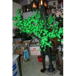 Led verlichting Sier of decoratieboom groen - pink - wit nr7
