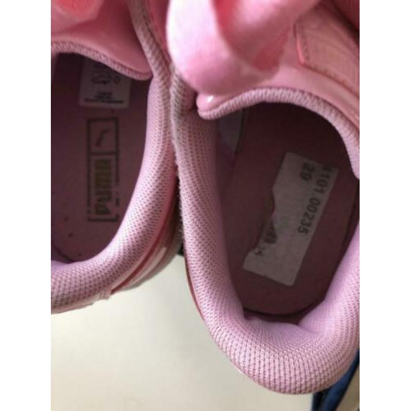 Puma meisje rozen in maat 29