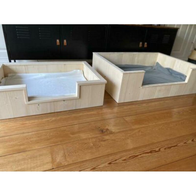 Hondenmanden steigerhout hondenmand