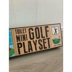 Nieuw toilet mini golf playset