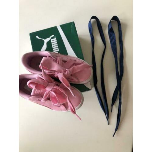 Puma meisje rozen in maat 29