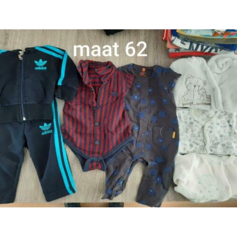 Pakket babykleding maat 62 jongens