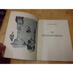 Wiegersma, de menschwording, met handtekening Hendrik Wieger
