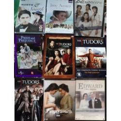 25x Tudors,Rome,I Claudius,Garrows Law,Downton Abbey, Pride&