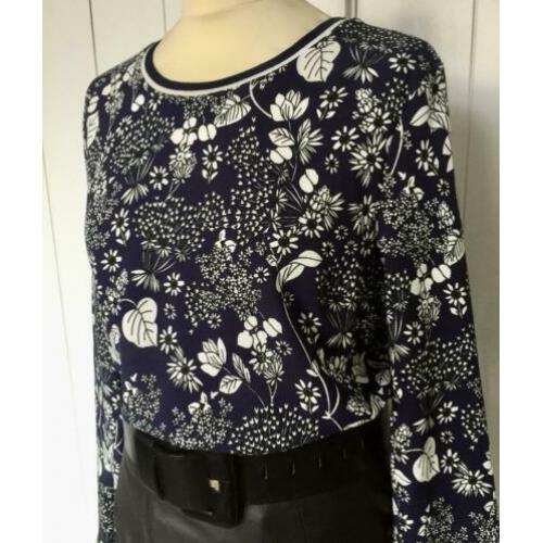 nieuw! VANILIA DENIM superleuke top met flowerprint