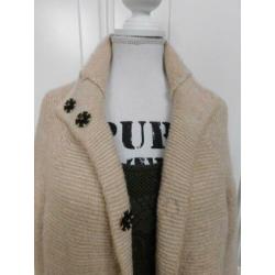 Esprit ecru vest maat S-M