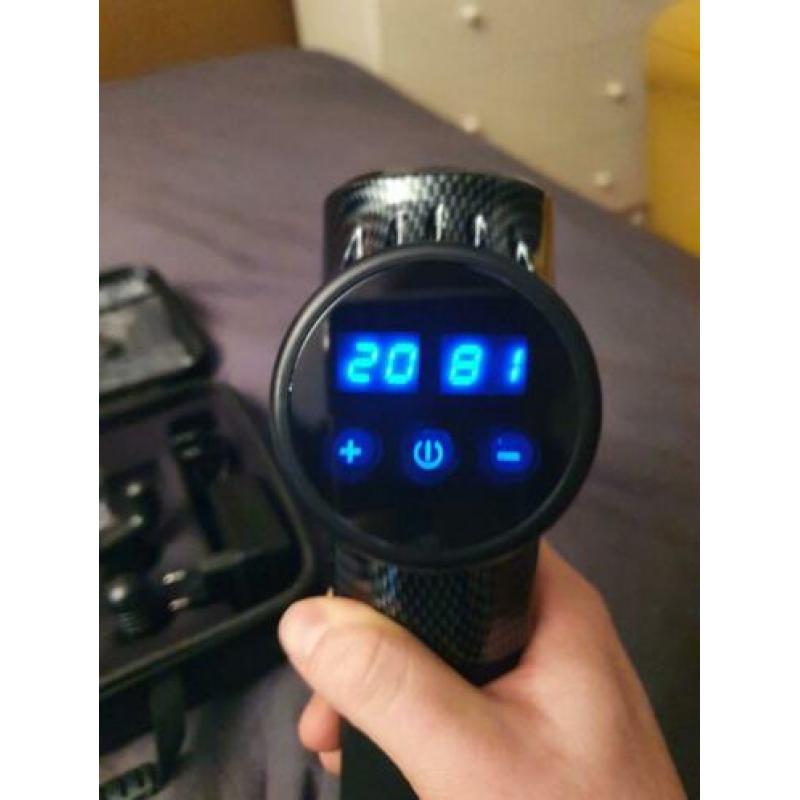 Massage gun - 20 snelheden - 3300r/min - 2400mAh Batterij