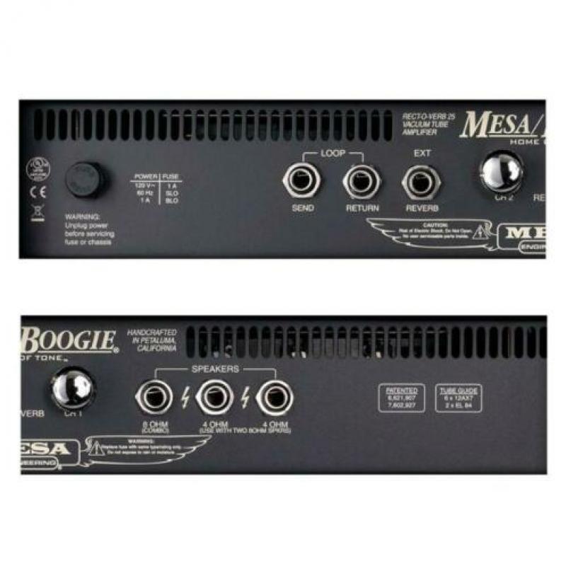 Mesa Boogie Rectoverb rack head