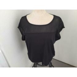 Claudia sträter sportshirt zwart nieuw.