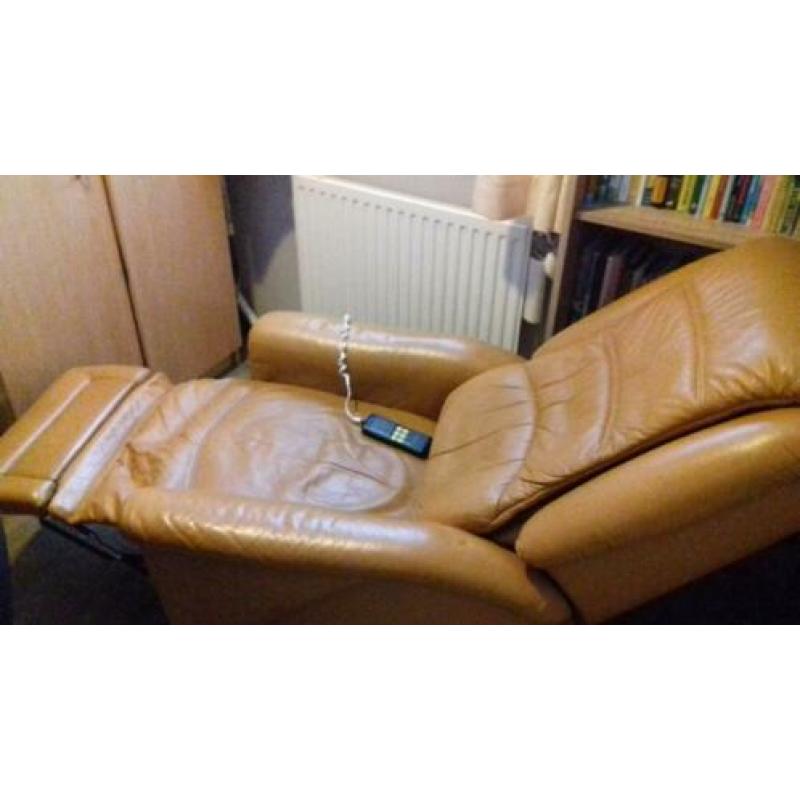 Ciar Himolla relaxstoel relaxfauteuil bruin leer
