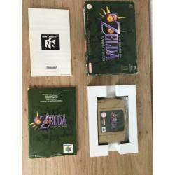 Zelda Majora’s Mask in originele verpakking!