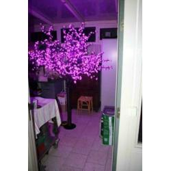 Led verlichting Sier of decoratieboom groen - pink - wit nr7