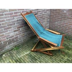 Vintage retro strandstoel