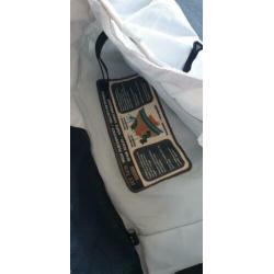 Merk Skibroek maat 44 / XL wit icepeak met art !
