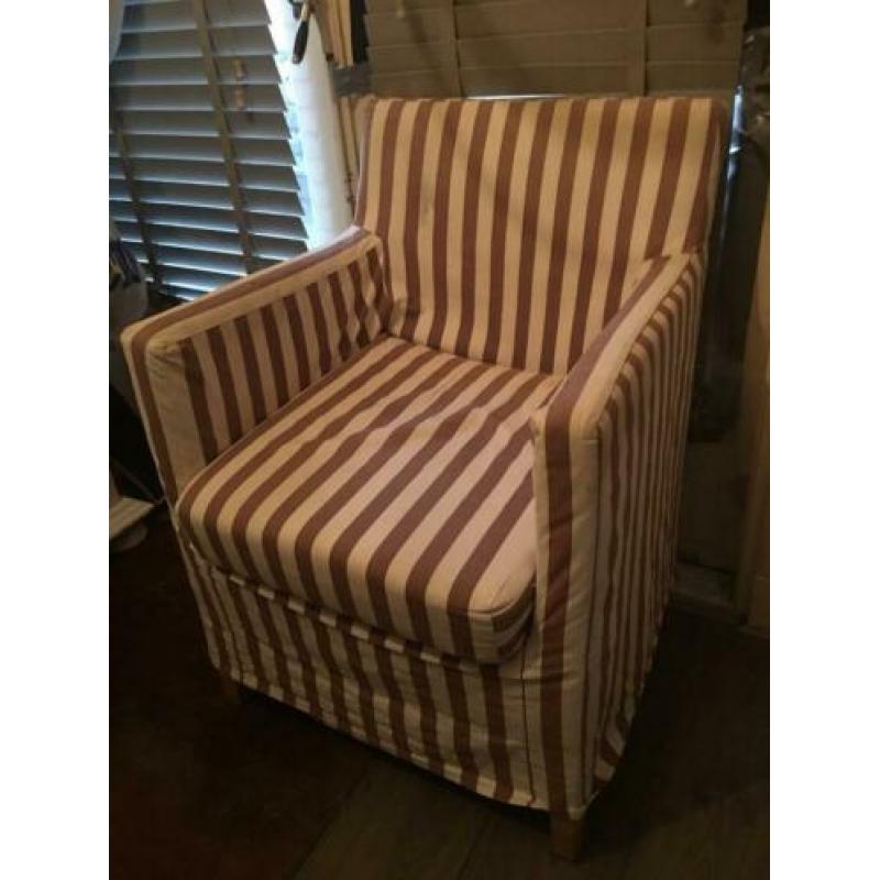 6x stevige landelijke eetkamerstoelen
