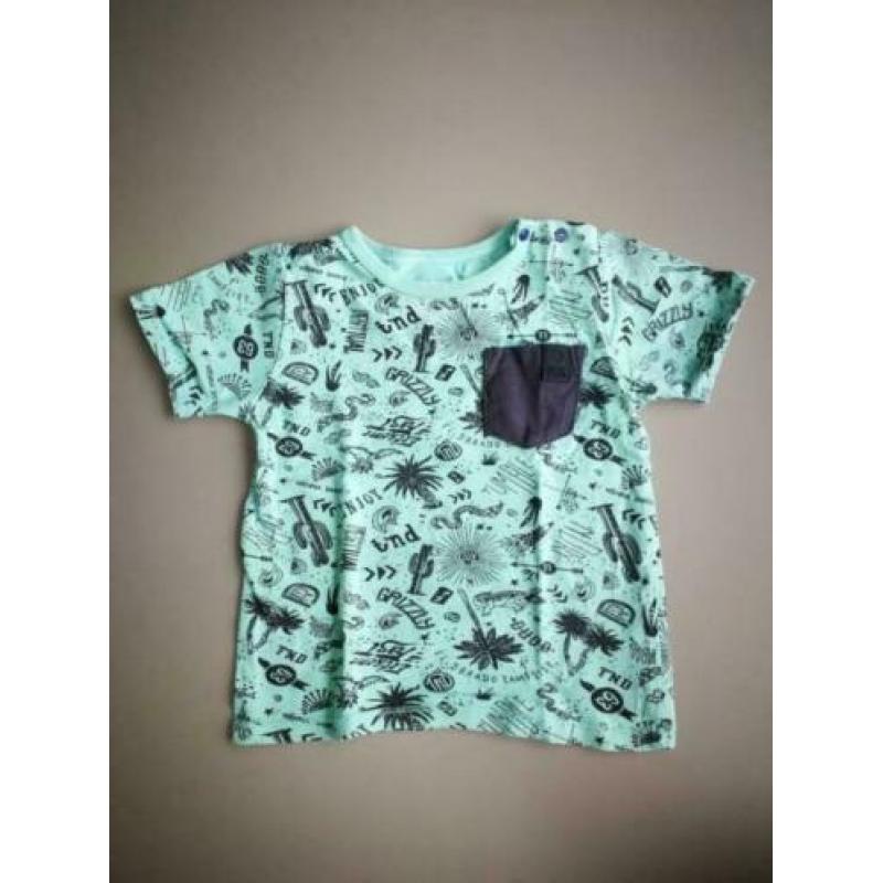 Pakket zomerkleding jongens maat 74 en 80