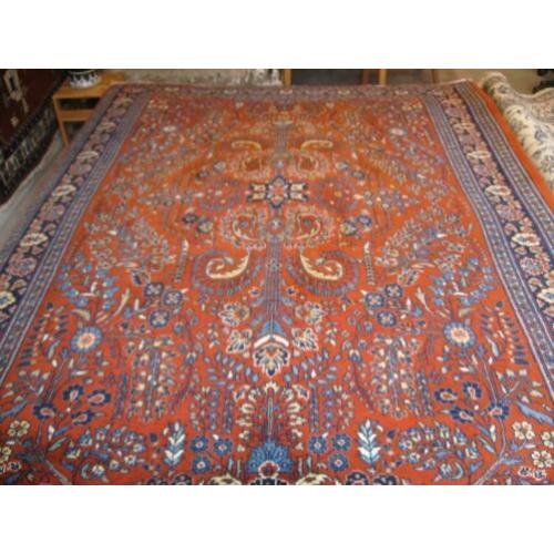Handgeknoopt Perzisch Tapijt Lillihan-Sarough Maat:1.70X2.40