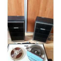 Sony stereo bandrecorder Type Tc-252 incl. 2 boksen