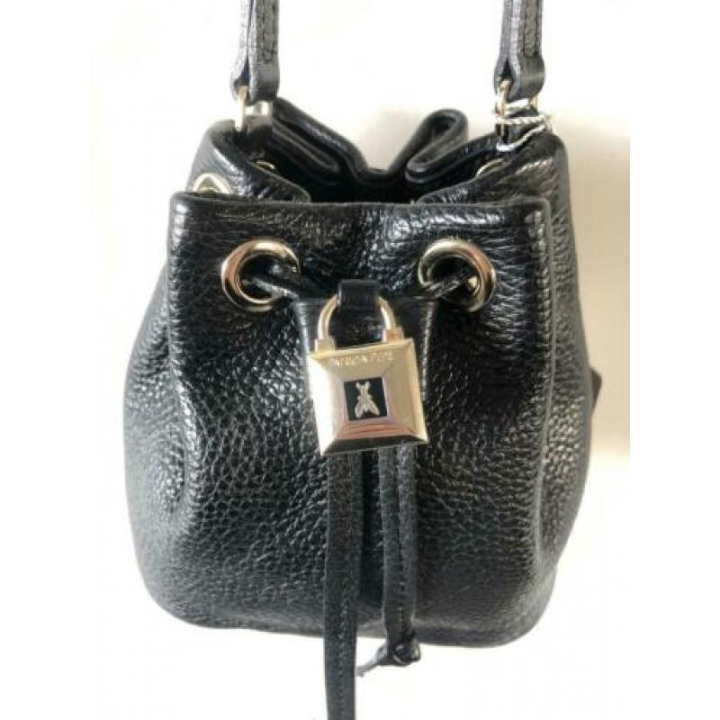 Patrizia Pepe bucket bag leer