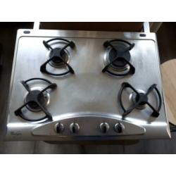 Whirlpool gasstel kookplaat