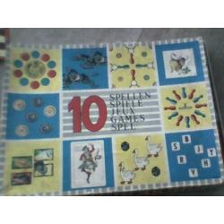 vintage spellendoos Mulder. 10 spellen