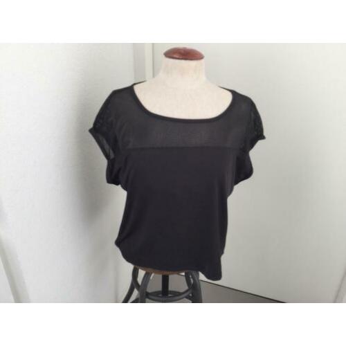 Claudia sträter sportshirt zwart nieuw.