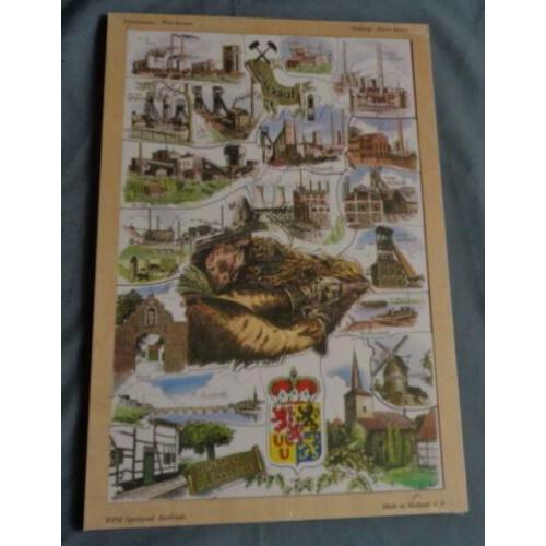 nieuw sealed houten puzzel puzzle STAATSMIJNEN Wiel Kersten