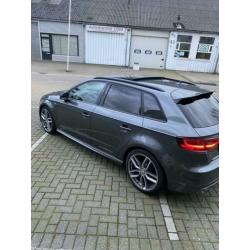 Audi A3 2.0 TDI 135KW Sportback Aut 2016 Grijs Quattro B&O