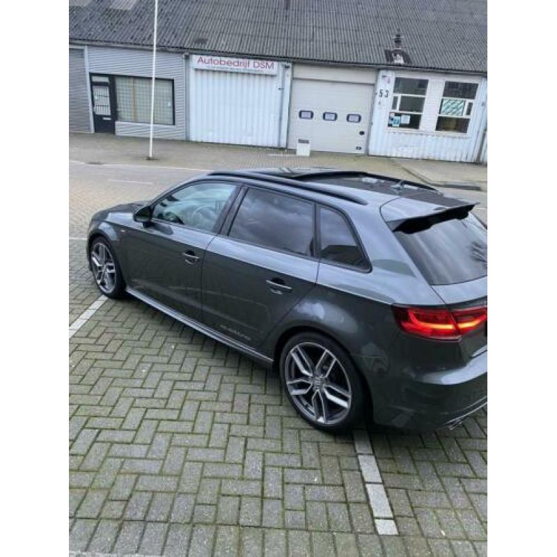 Audi A3 2.0 TDI 135KW Sportback Aut 2016 Grijs Quattro B&O