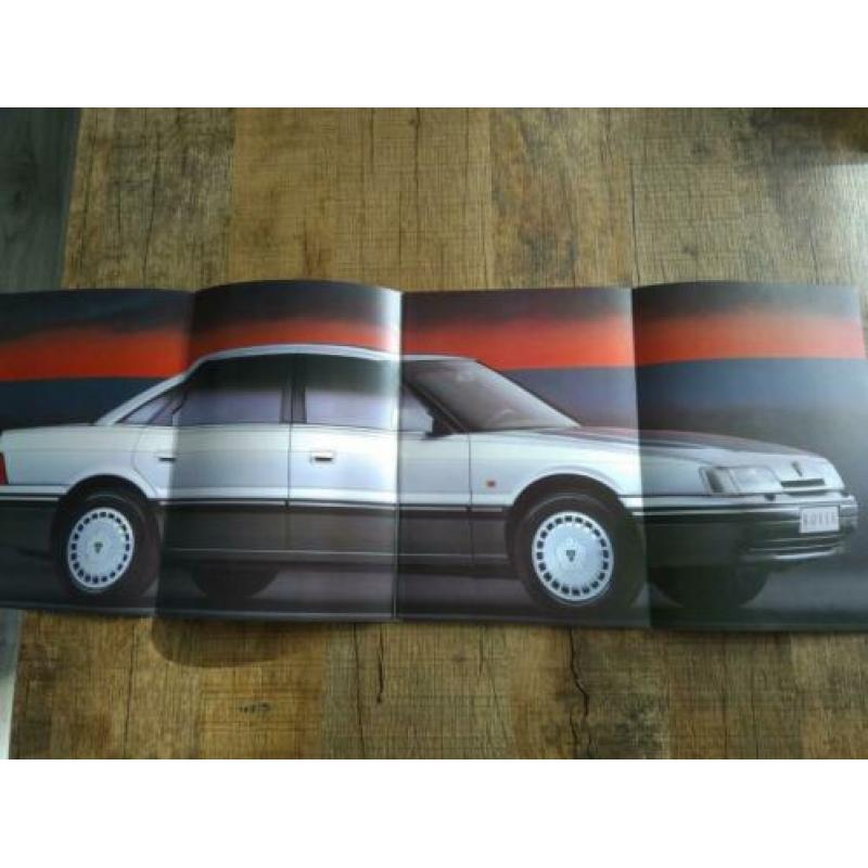 Rover 800 folder uit 1986
