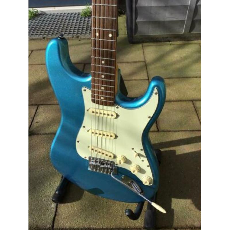 SX Stratocaster Lake Placid blue electrische gitaar