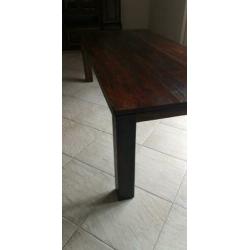 Eettafel koloniaal Lengte 2,50 m
