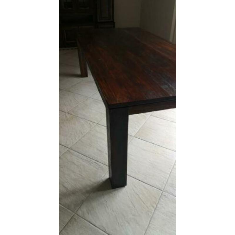 Eettafel koloniaal Lengte 2,50 m