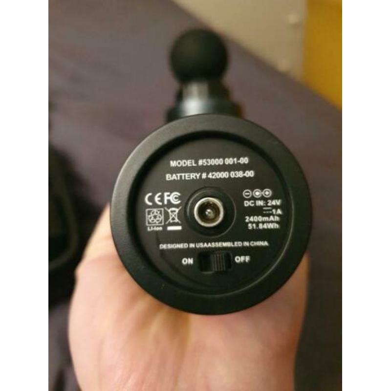 Massage gun - 20 snelheden - 3300r/min - 2400mAh Batterij
