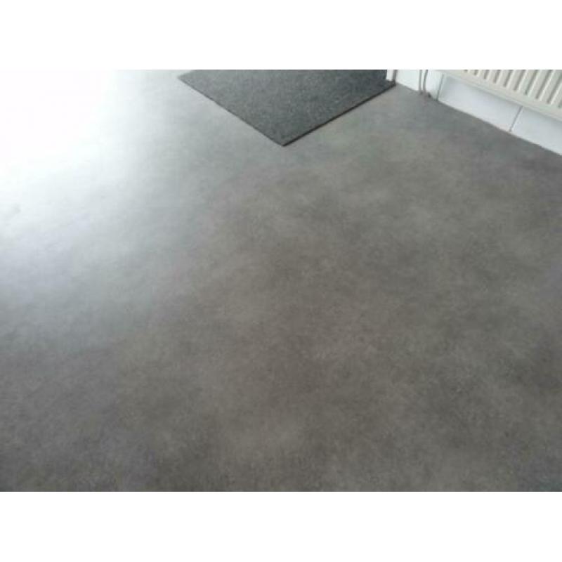 Coupon nieuwe novilon vinyl vloerzeil 3meter x 1meter
