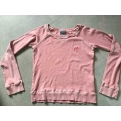 Nike sweater vintage look ~licht roze ~maat M