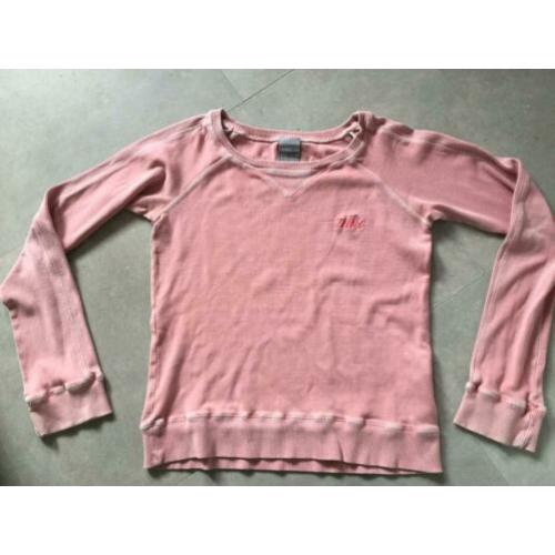 Nike sweater vintage look ~licht roze ~maat M