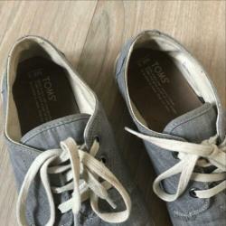 TOMS schoenen blauw met veter - maat 41