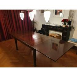 Massief eikenhouten eettafel