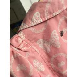 Frendz zomerjasje roze met vlinders maat 104