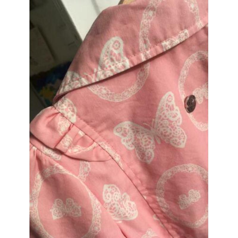 Frendz zomerjasje roze met vlinders maat 104