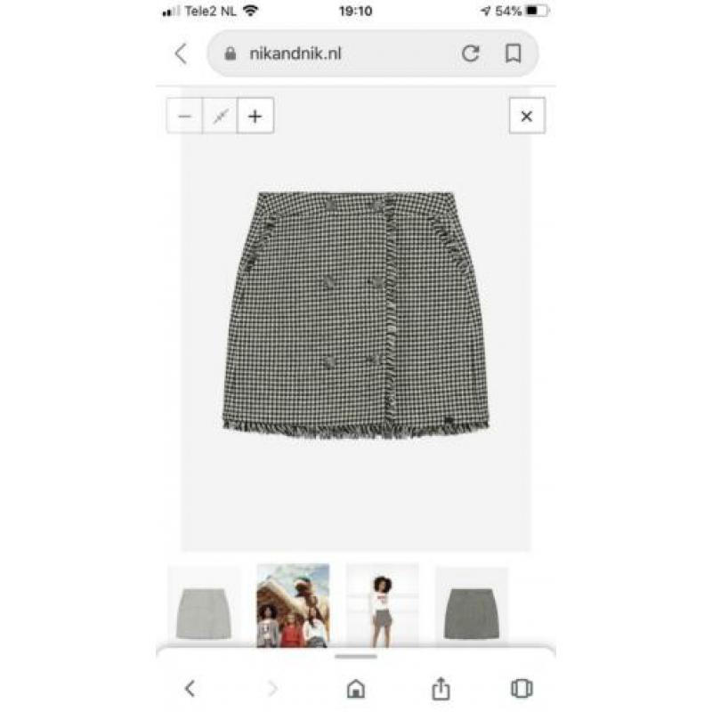 Nieuw nik en nik Morley rok (140)
