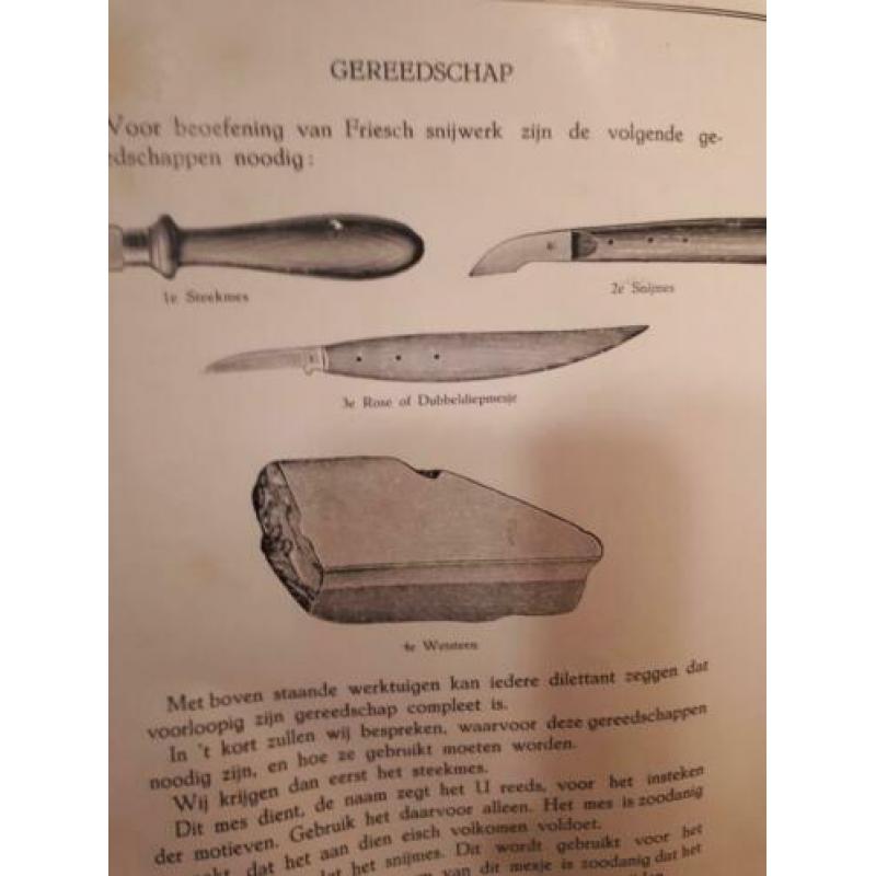 Catalogus | Met handleiding voor Friesch houtsnijwerk | AQ
