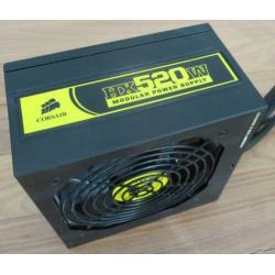 Goede Corsair ATX-voeding HX520W - semi-modulair