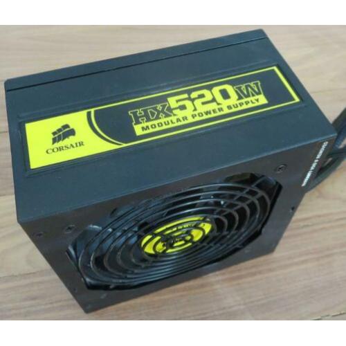 Goede Corsair ATX-voeding HX520W - semi-modulair