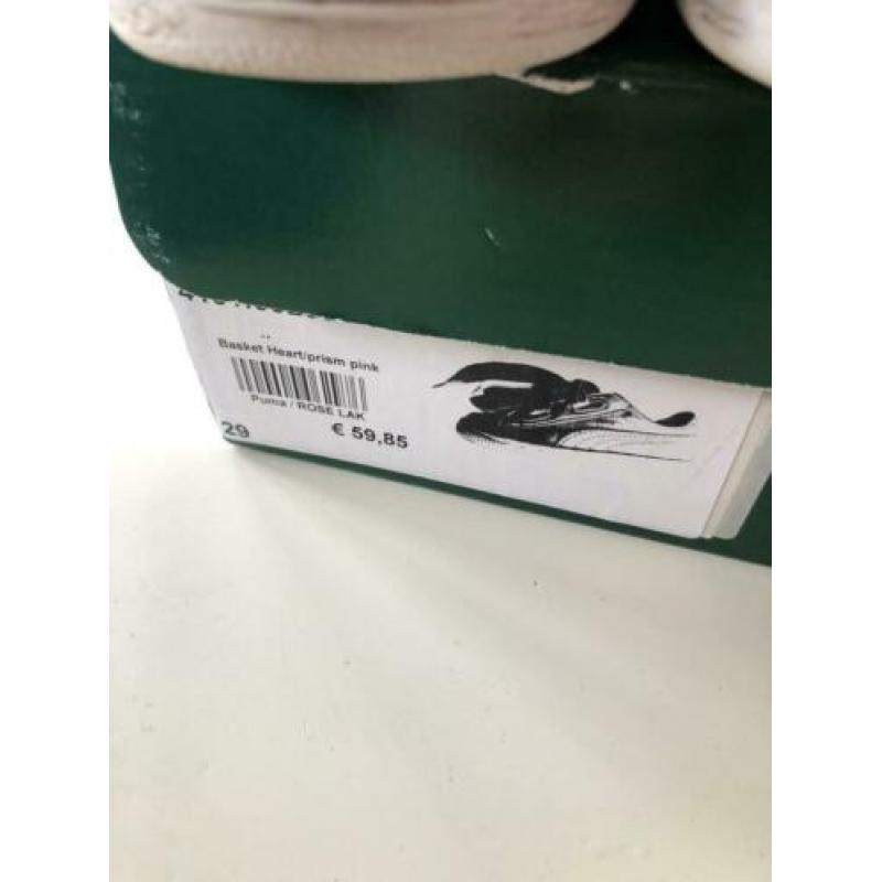 Puma meisje rozen in maat 29